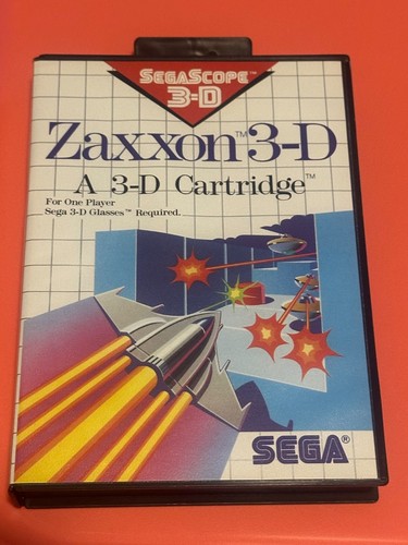 Zaxxon - 3-d, (sega
