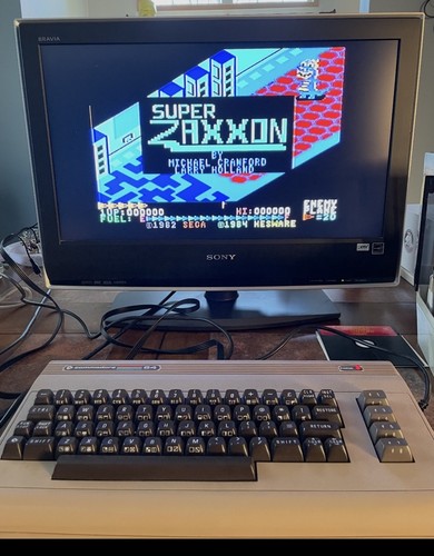 Super zaxxon sega - zaxxon,