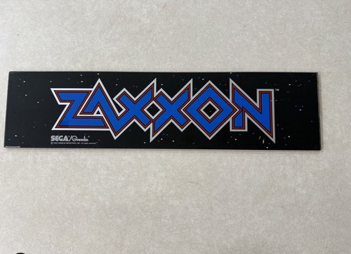 Zaxxon arcade marquee - zaxxon,