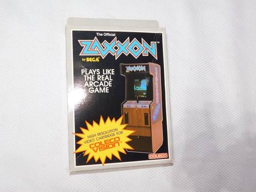 Zaxxon colecovision cartridge - colecovision,