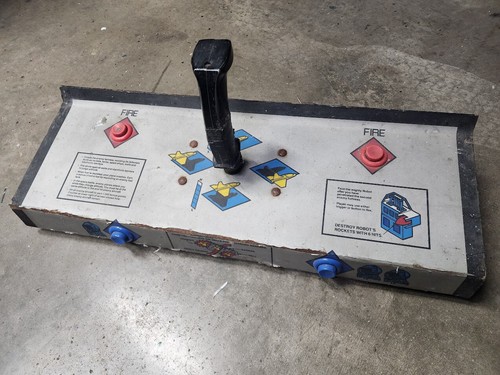 Sega zaxxon control panel - control,
