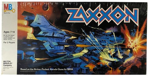 Zaxxon board game 1982 - zaxxon,